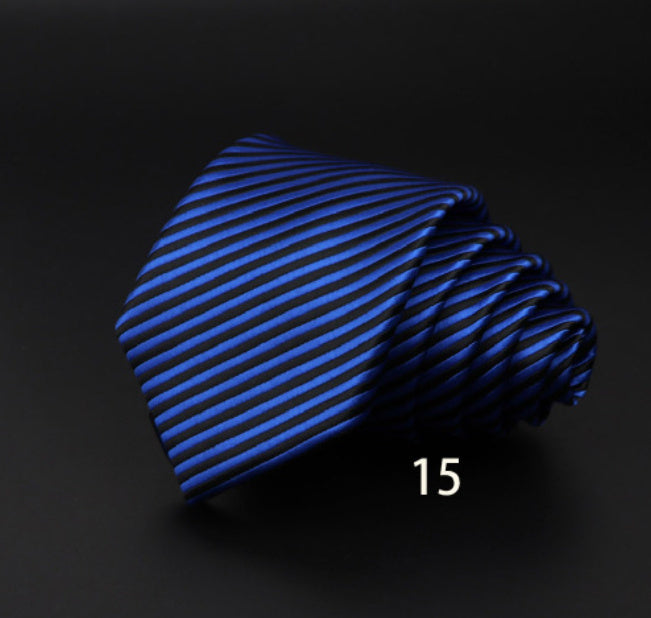 Men's Striped Polyester Fiber Ties