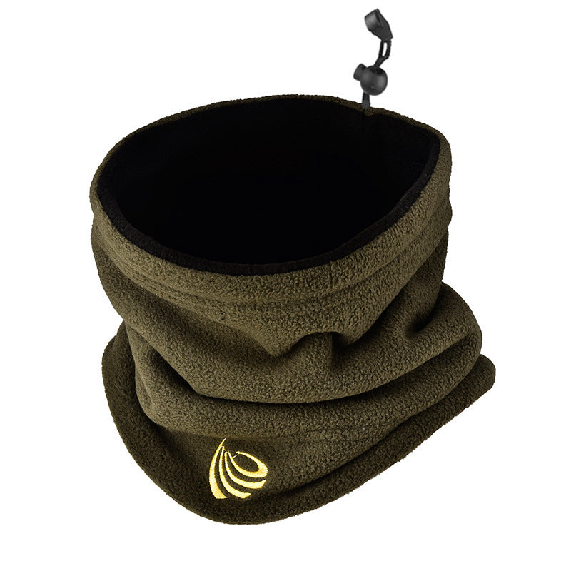 Men's Winter Fleece-lined Thick Scarf