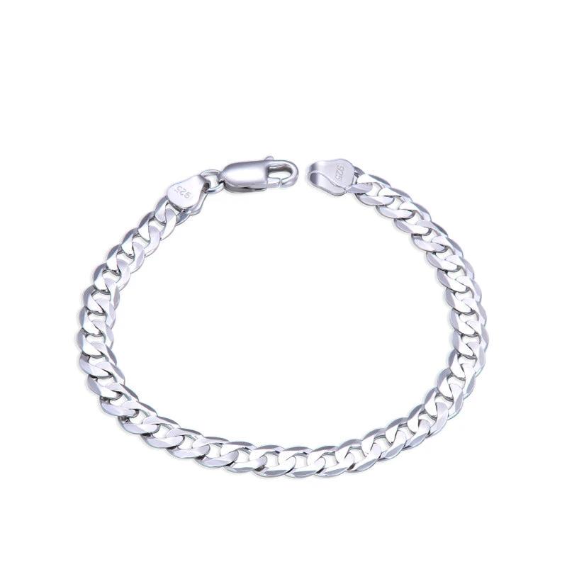 Silver Men's Bracelet Trend Horsewhip by GJG Denim