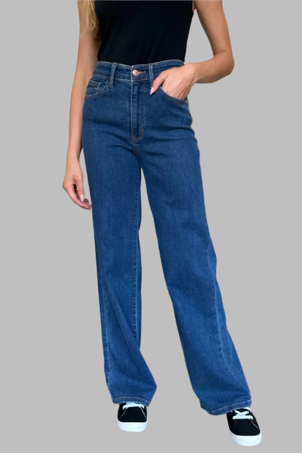 Judy Blue Full Size High Rise Straight Women Jeans
