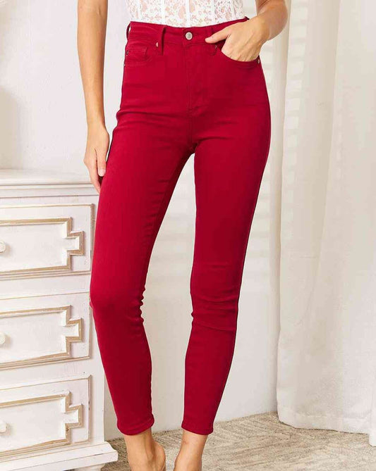 Judy Blue Full Size High Waist Tummy Control Skinny Women Jeans