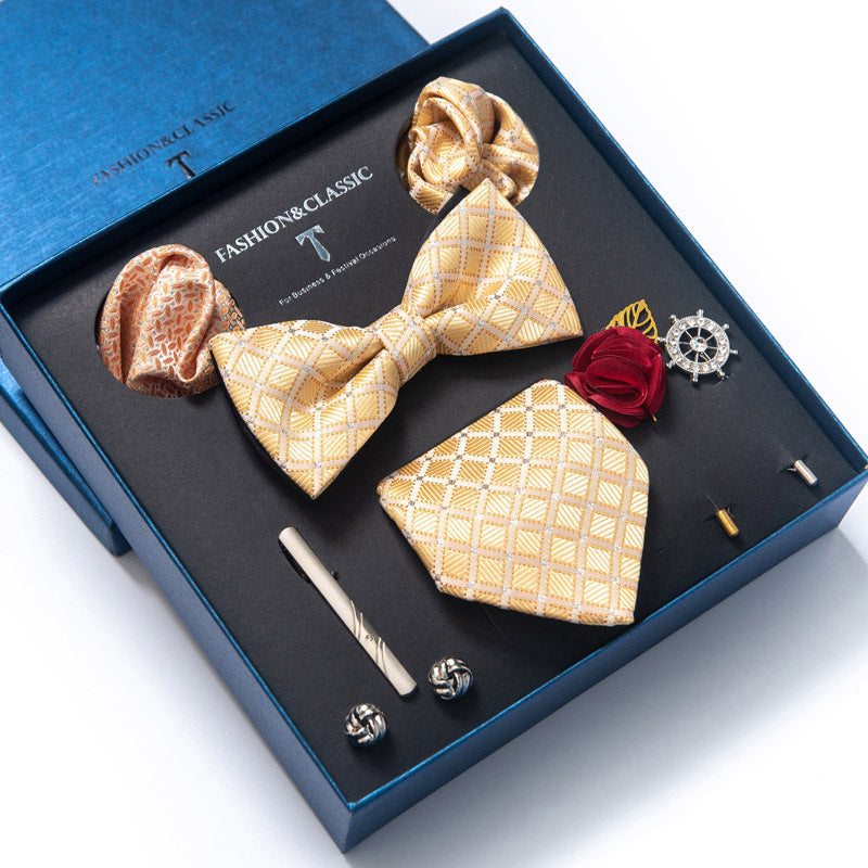 Men's 8-piece Tie Set