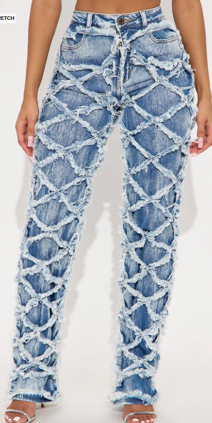 All Over Me Straight Leg Jeans - Medium Wash