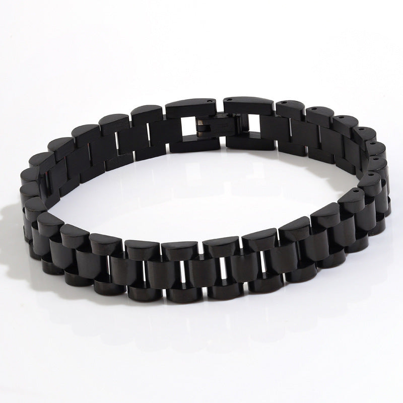 Men's Stainless Steel Watch Band Bracelet