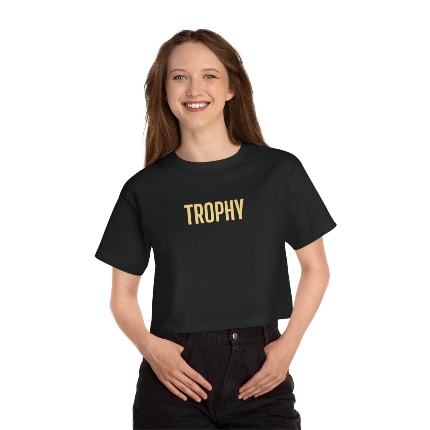 Champion Women's Heritage Cropped T-Shirt "Trophy"