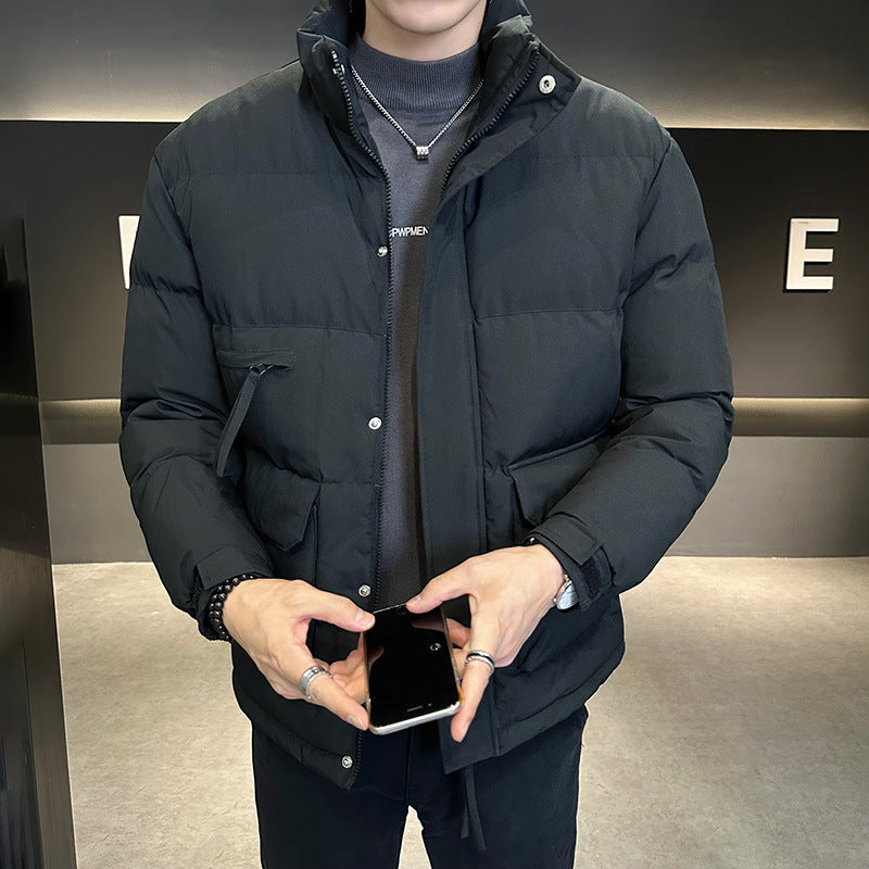 Men's Cotton Stand Collar Coat