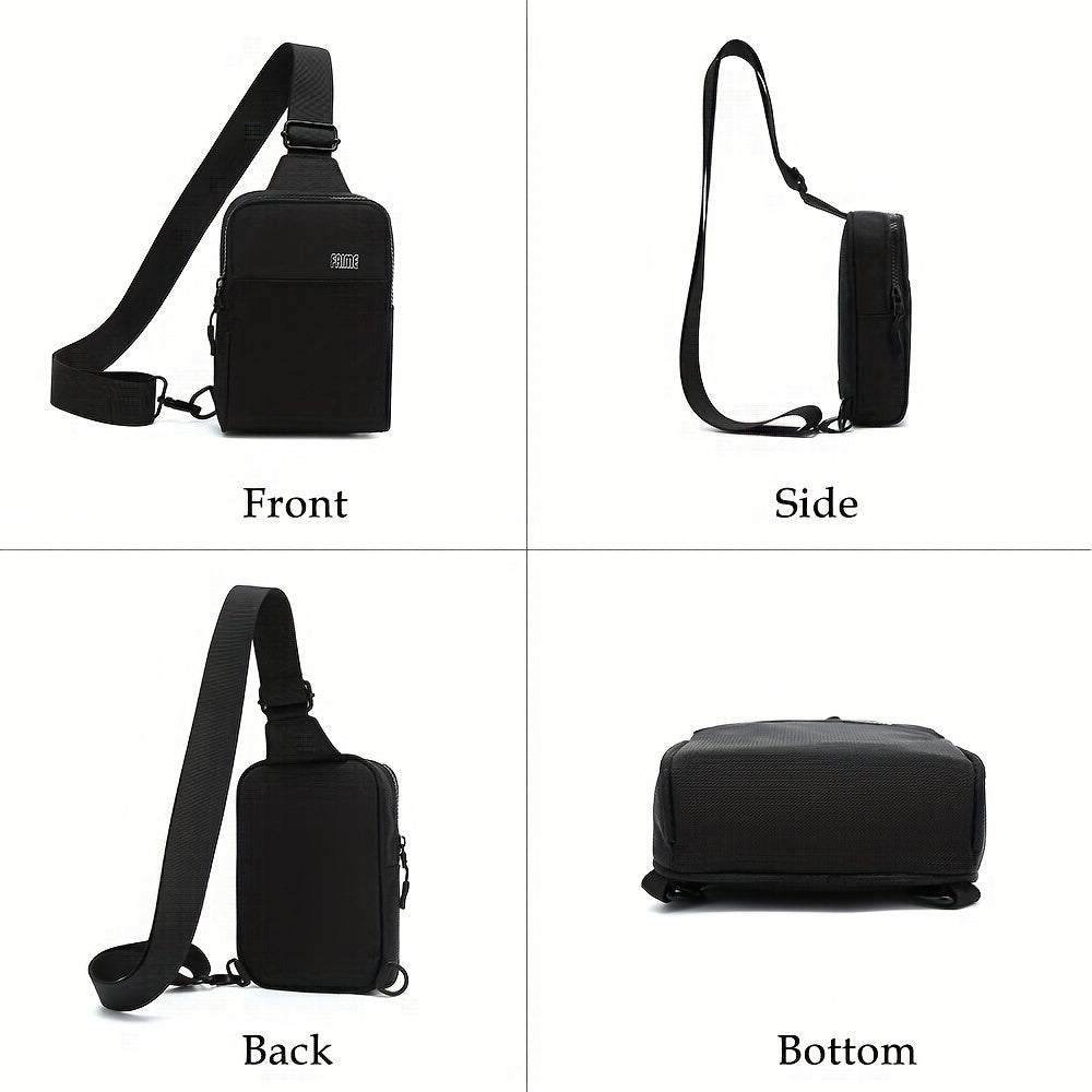 Men's Small Crossbody Mini Sling For Travelling, Hiking, Running Bag