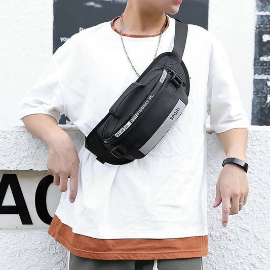 Men's Reflective Crossbody Bags