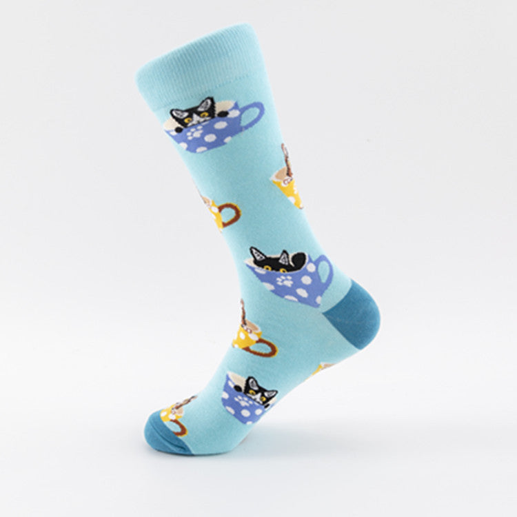 Men's Trendy Mid-calf Length Socks