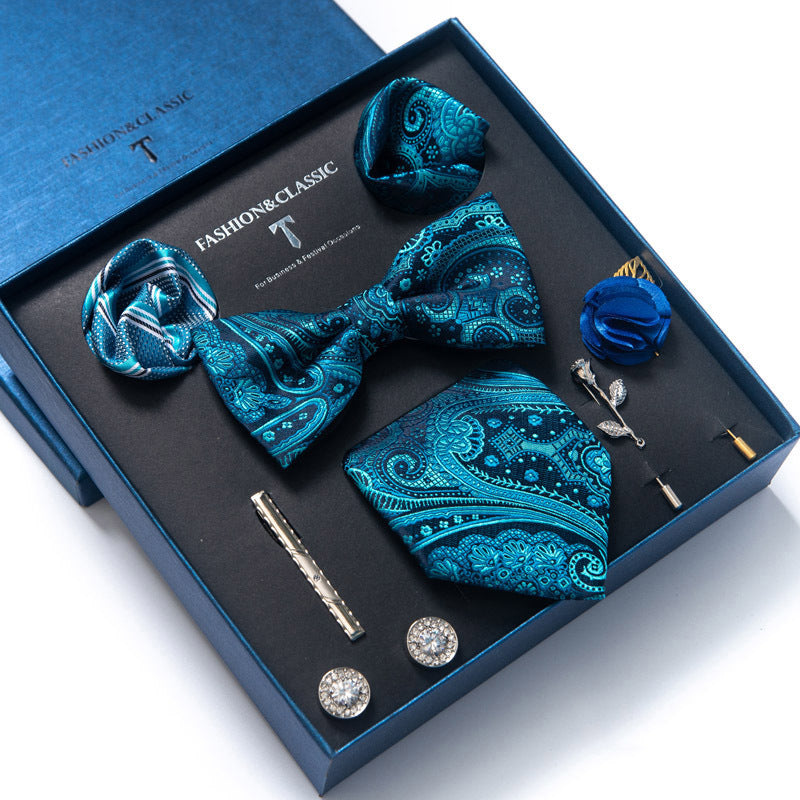 Men's 8-piece Tie Set