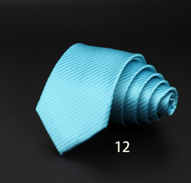 Men's Striped Polyester Fiber Ties