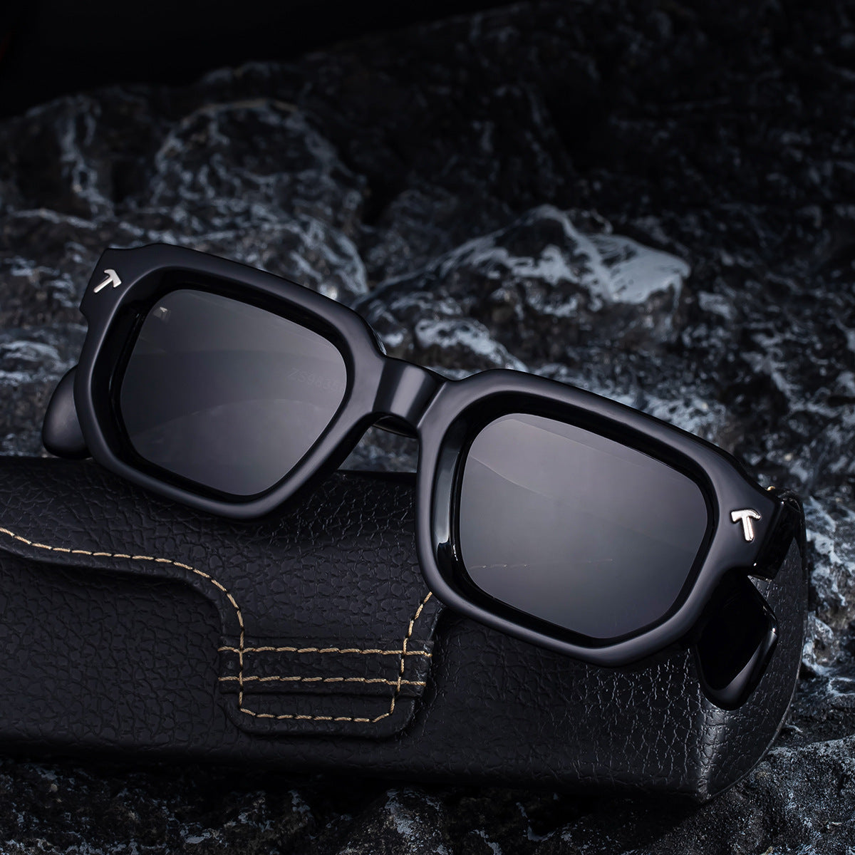 Fashion Box Sun Glasses Male Outdoor