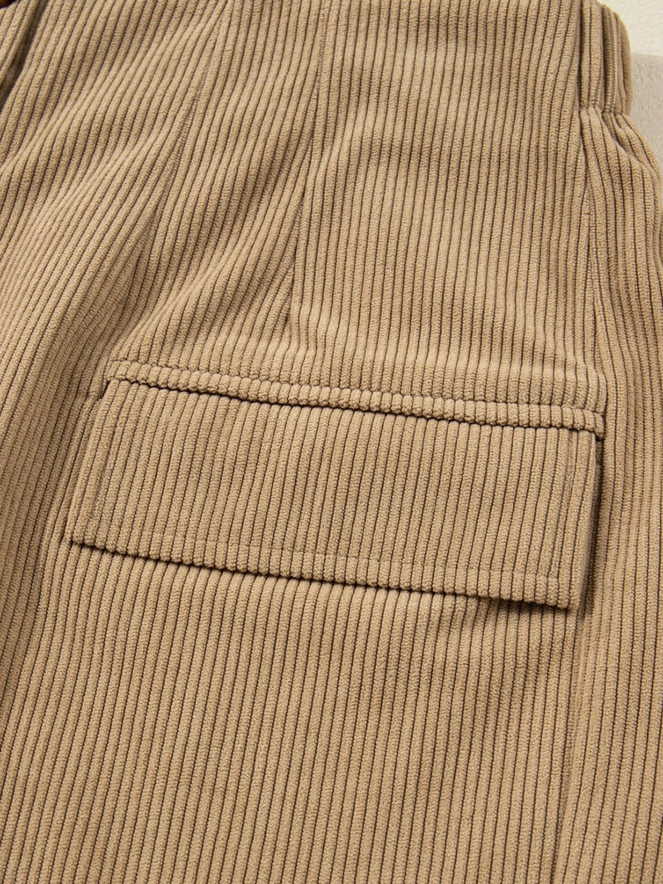Corduroy Buttoned Front Mini Skirt by Lady Ros