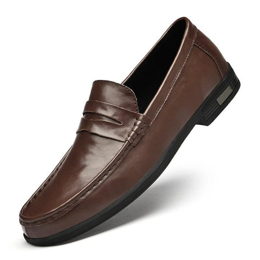 Men's Casual Leather Shoes by GJG Denim