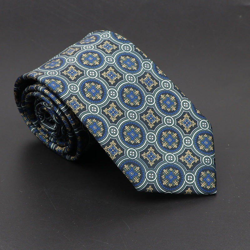 Men's Super Soft Bohemian Silk Ties