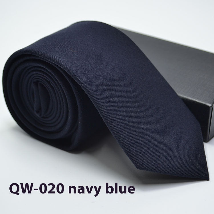 Men's Super Narrow Wool-like Elegant Tie