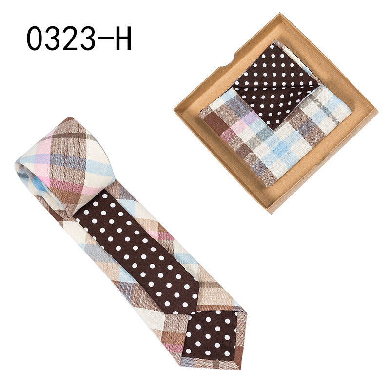 Men's Floral Print Tie and Pocket Square