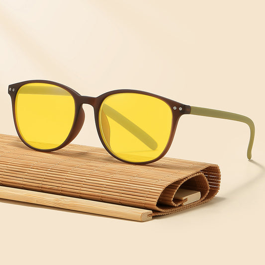 Retro Night Vision Anti-blue Light Glasses For Men