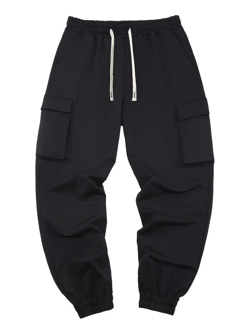 Men's Multi-pocket Tappered Leisure Pants