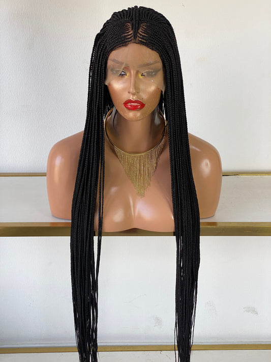 Ready To Ship - Tribal Cornrow Frontal Lace Wig