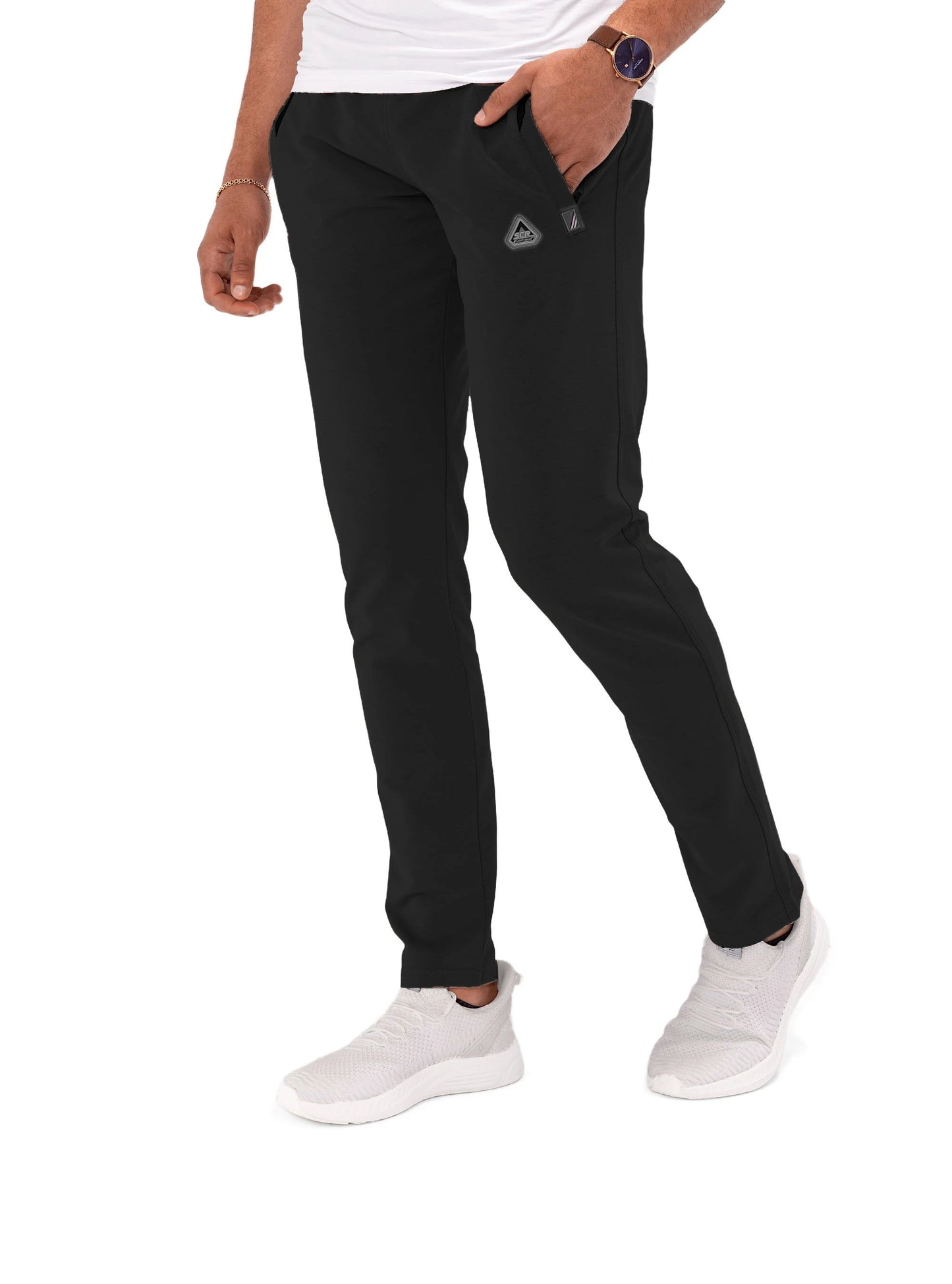 All-Day Comfort Athletic Sweatpants - Tapered (Regular Fit) by SCR Sportswear