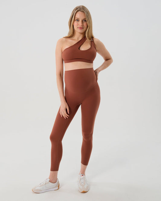 AXK CORE Curve Maternity Legging - Brown
