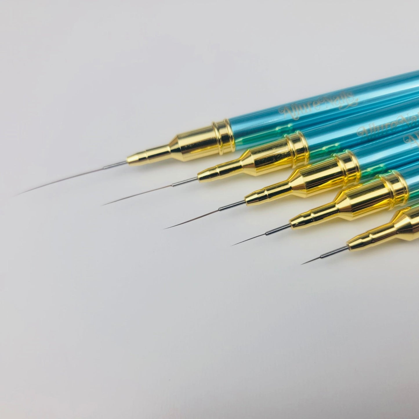 5-Piece Liner Brush Set– Precision Nail Art Made Effortless