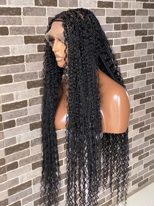 Senegalese bohemian -(100-% Humanhair curls (TARA