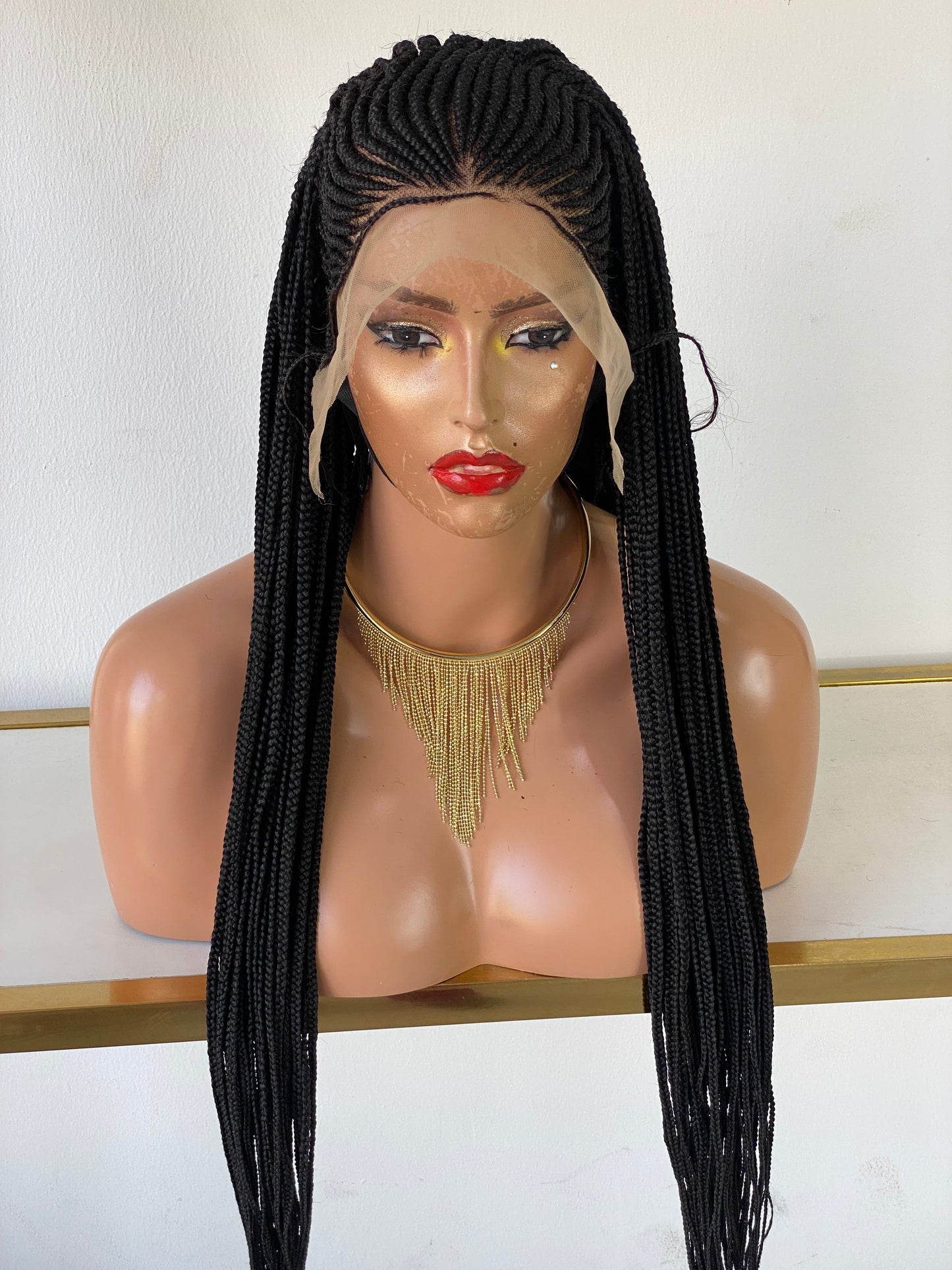Ready to ship - Tribal Cornrow frontal