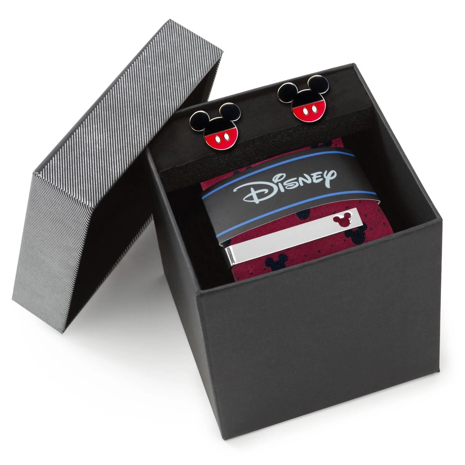 Disney Mickey Mouse Red Dot Necktie Gift Set by Cufflinks.com