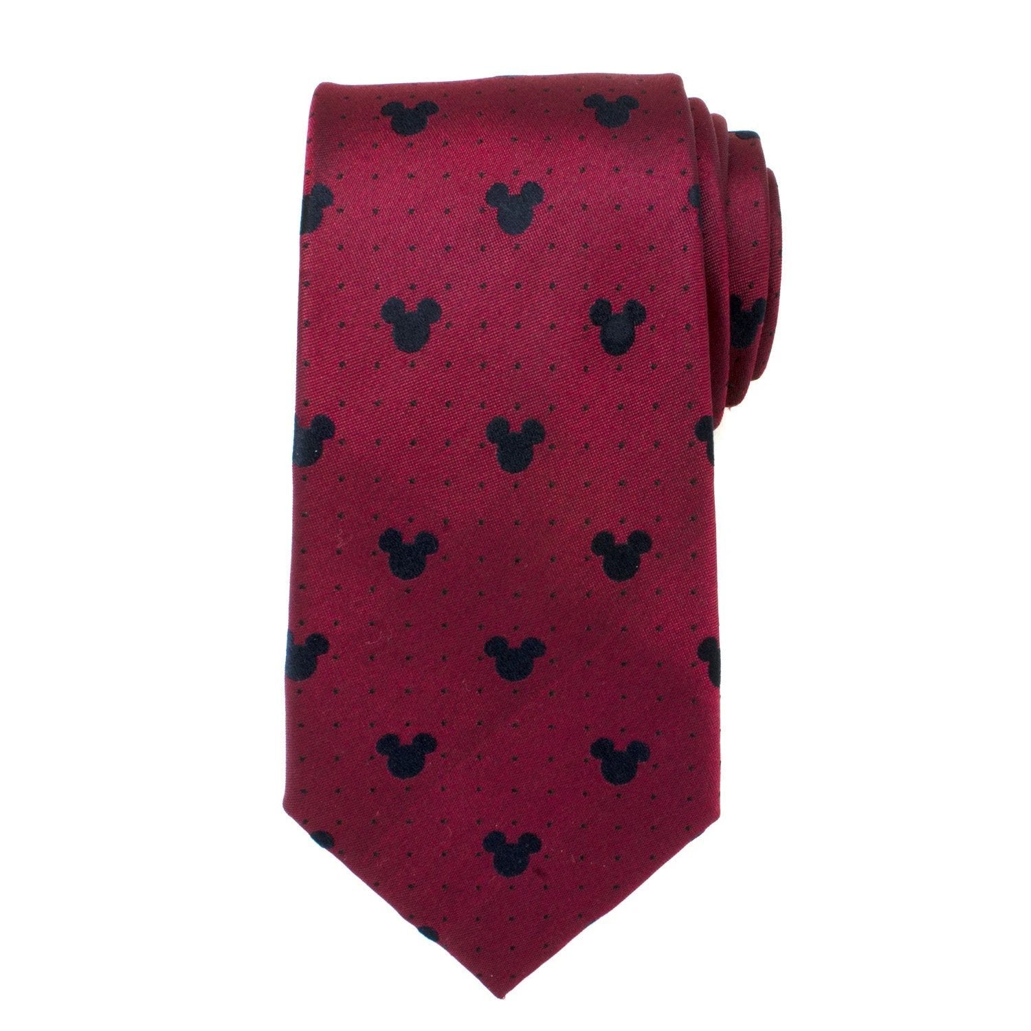 Disney Mickey Mouse Red Dot Necktie Gift Set by Cufflinks.com