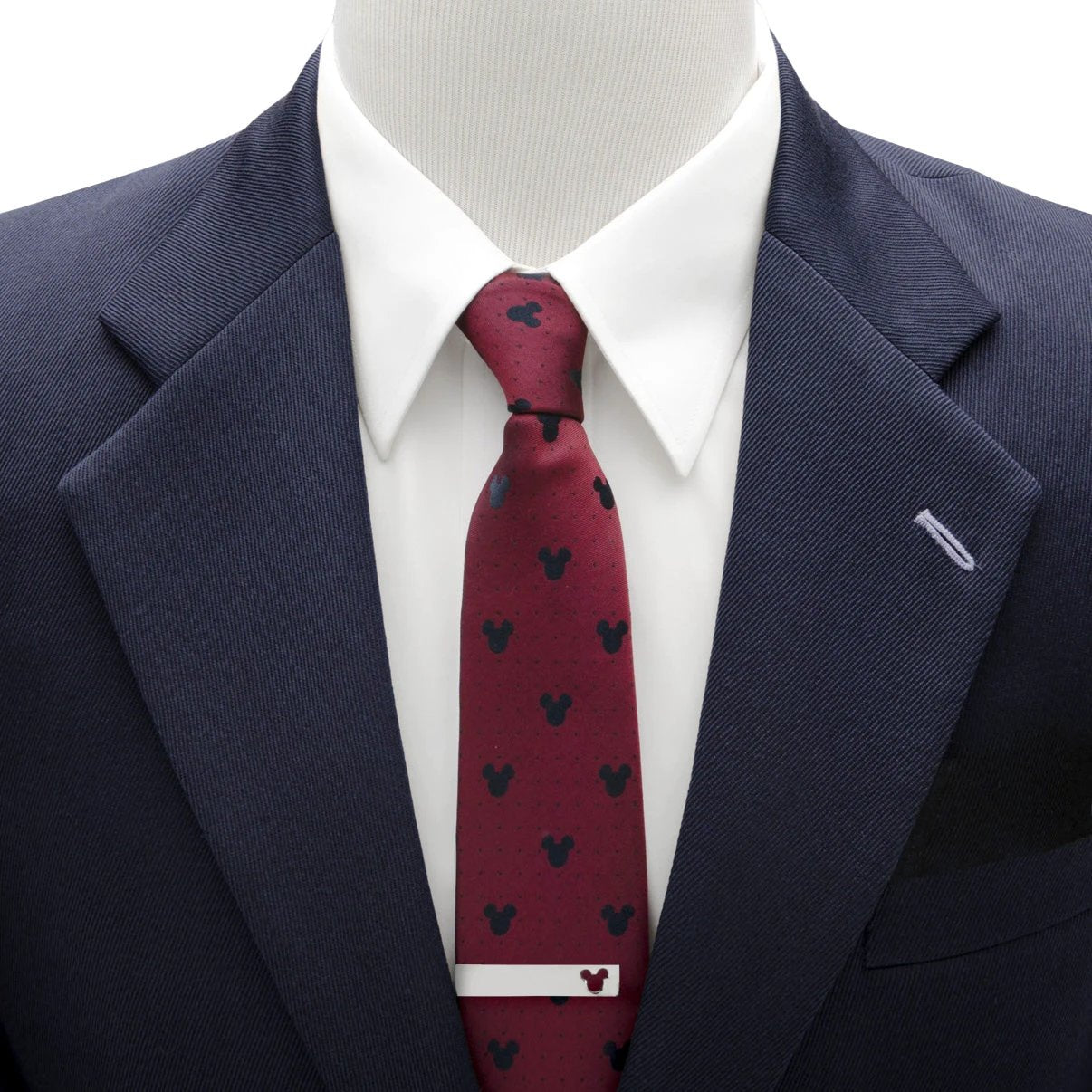 Disney Mickey Mouse Red Dot Necktie Gift Set by Cufflinks.com