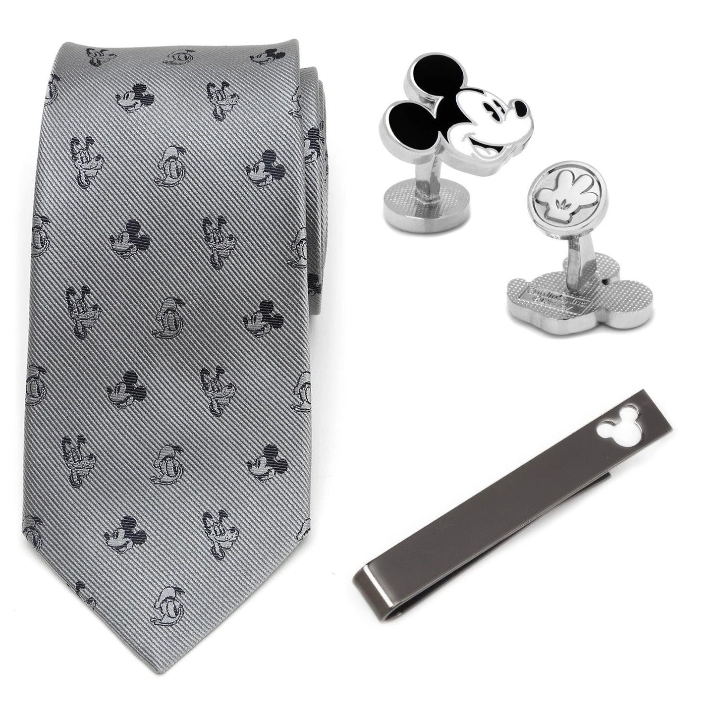Disney Mickey and Friends Necktie Gift Set by Cufflinks.com