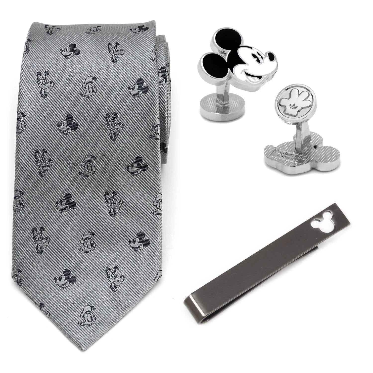 Disney Mickey and Friends Necktie Gift Set by Cufflinks.com