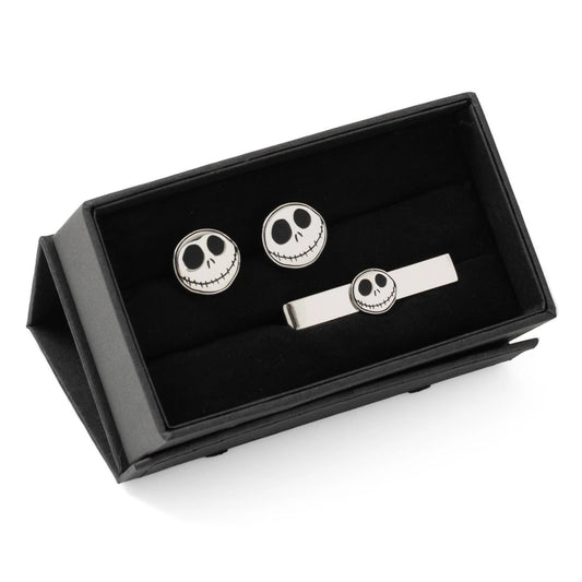 Disney The Nightmare Before Christmas Cufflinks and Tie Bar Gift Set by Cufflinks.com