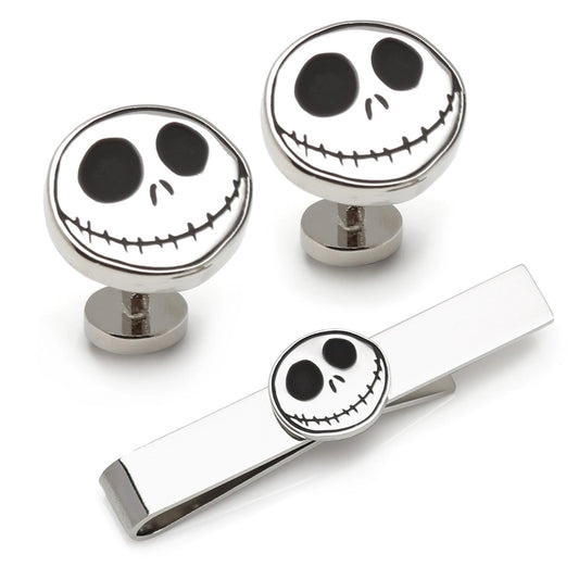 Disney The Nightmare Before Christmas Cufflinks and Tie Bar Gift Set by Cufflinks.com