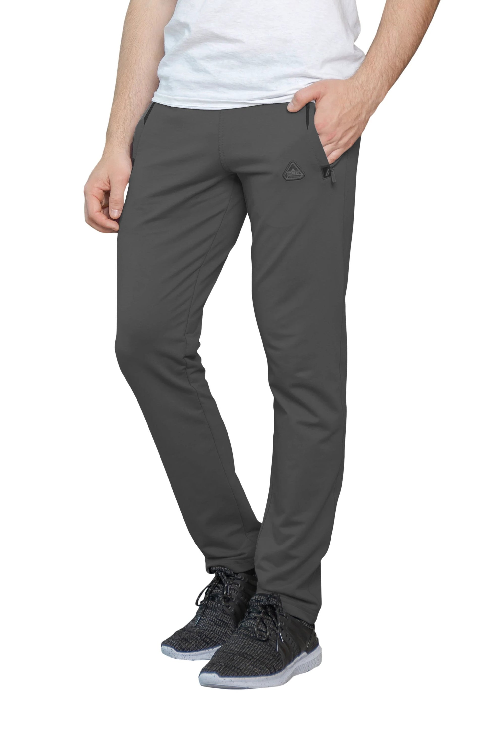 All-Day Comfort Athletic Sweatpants - Tapered (Regular Fit) by SCR Sportswear