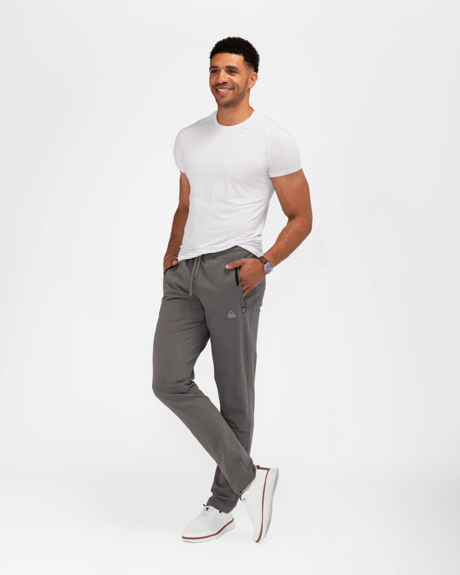 All-Day Comfort Athletic Sweatpants - Tapered (Regular Fit) by SCR Sportswear