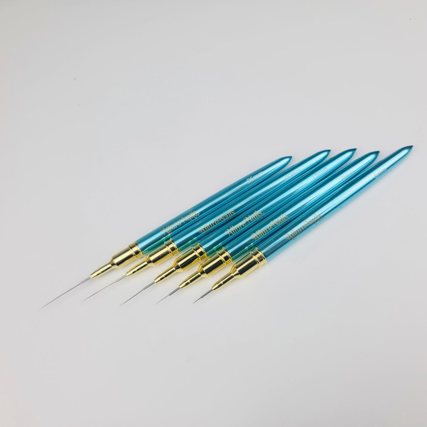 5-Piece Liner Brush Set– Precision Nail Art Made Effortless