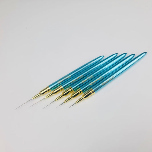 5-Piece Liner Brush Set– Precision Nail Art Made Effortless