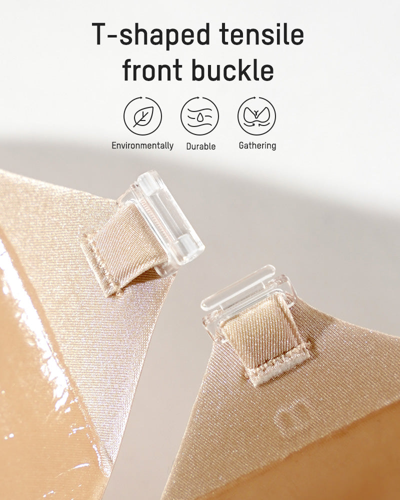 Front Closure Adhesive Invisible Push-Up Bra(2 Pairs)