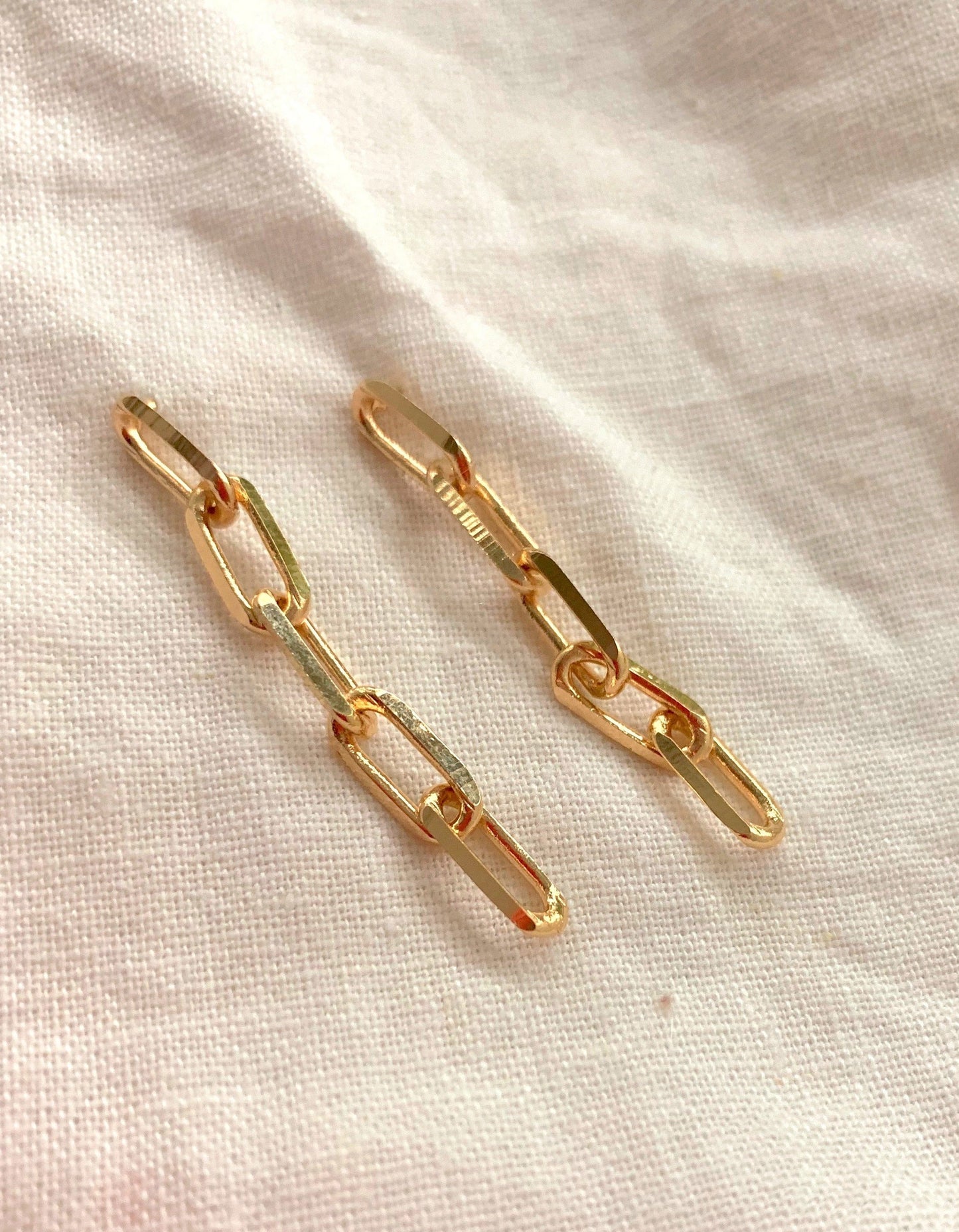 PaperClip Link Earrings