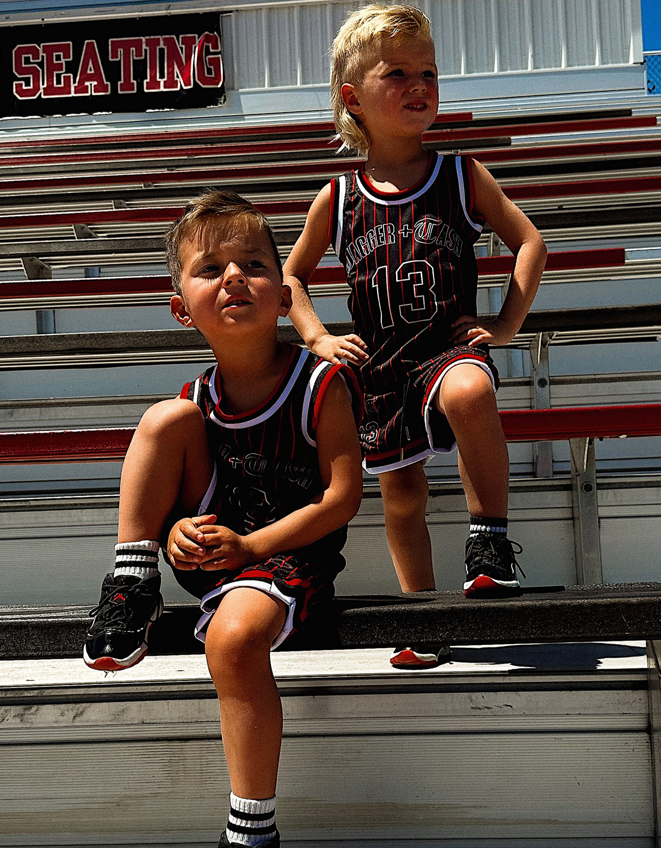Jagger + Cash Kid's Basketball Set