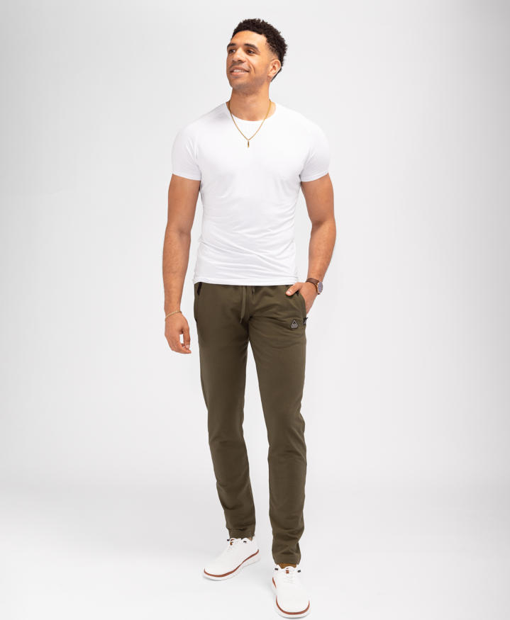 All-Day Comfort Athletic Sweatpants - Tapered (Regular Fit) by SCR Sportswear