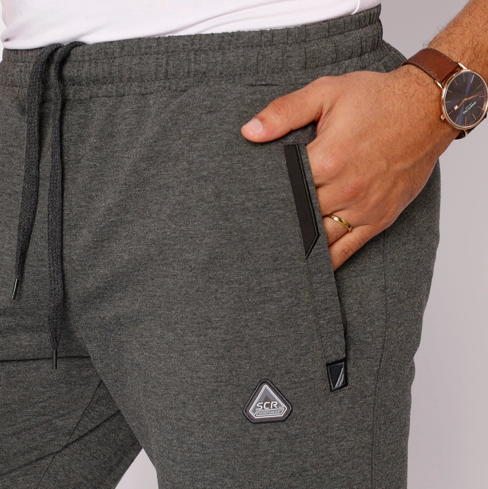 All-Day Comfort Athletic Sweatpants - Tapered (Regular Fit) by SCR Sportswear