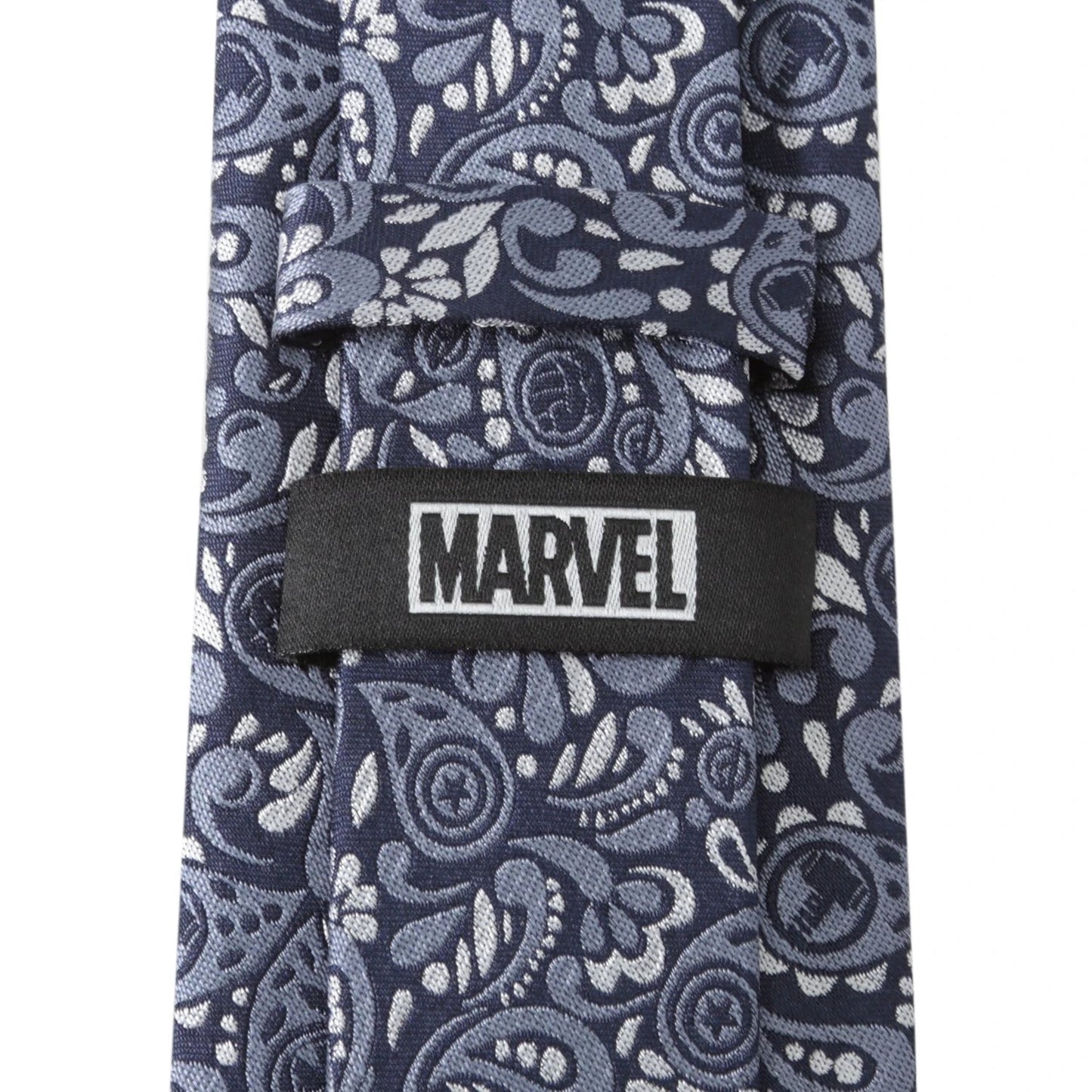 Marvel Avengers Icons Necktie and Tie Bar Gift Set by Cufflinks.com