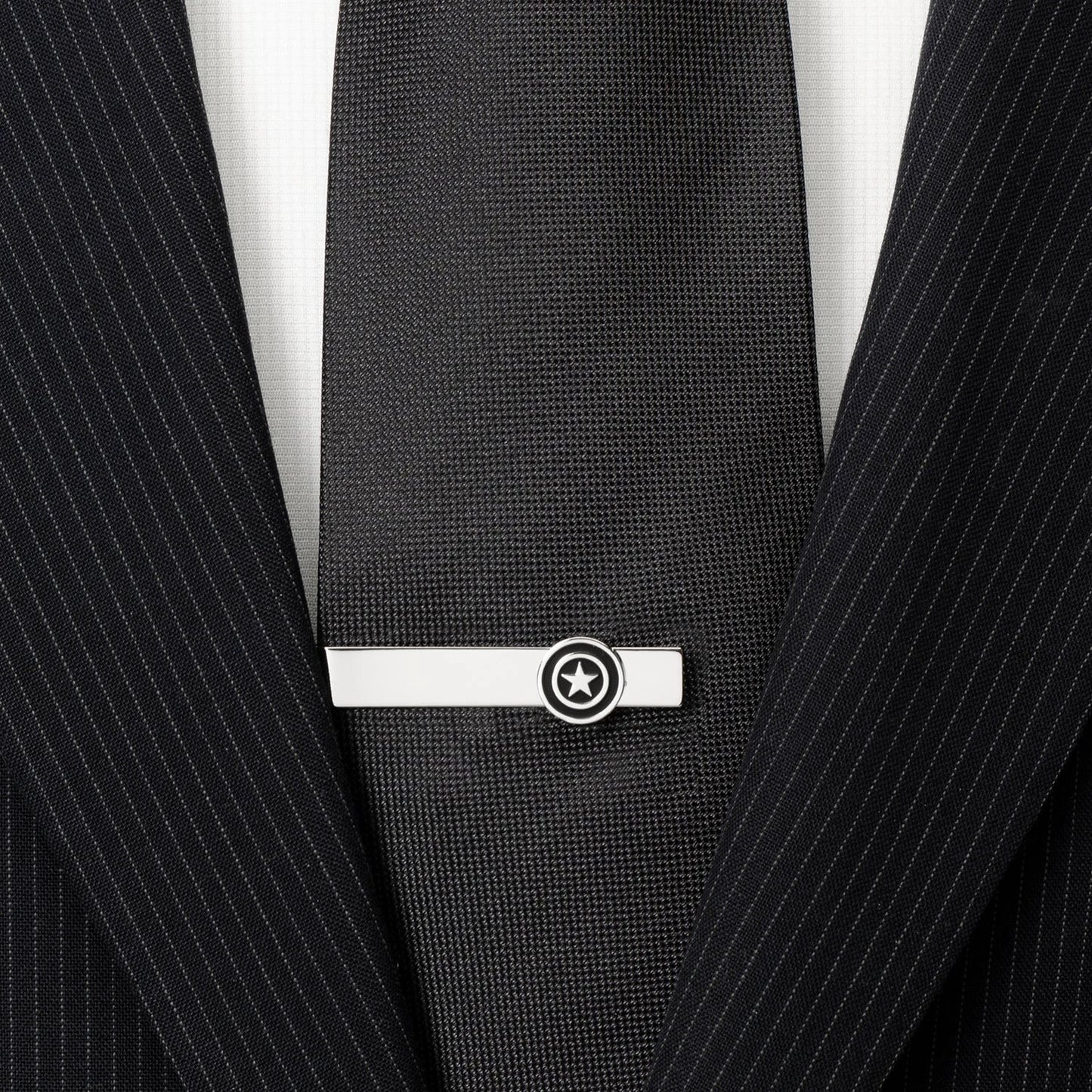 Marvel Avengers Icons Necktie and Tie Bar Gift Set by Cufflinks.com
