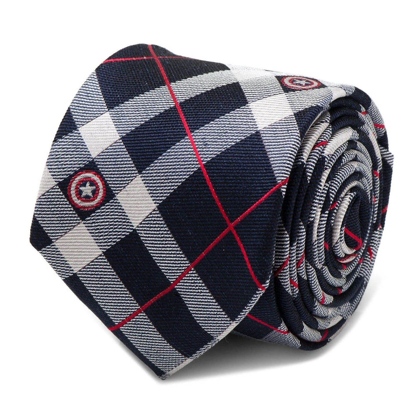 Marvel Captain America Favorites Necktie Gift Set by Cufflinks.com