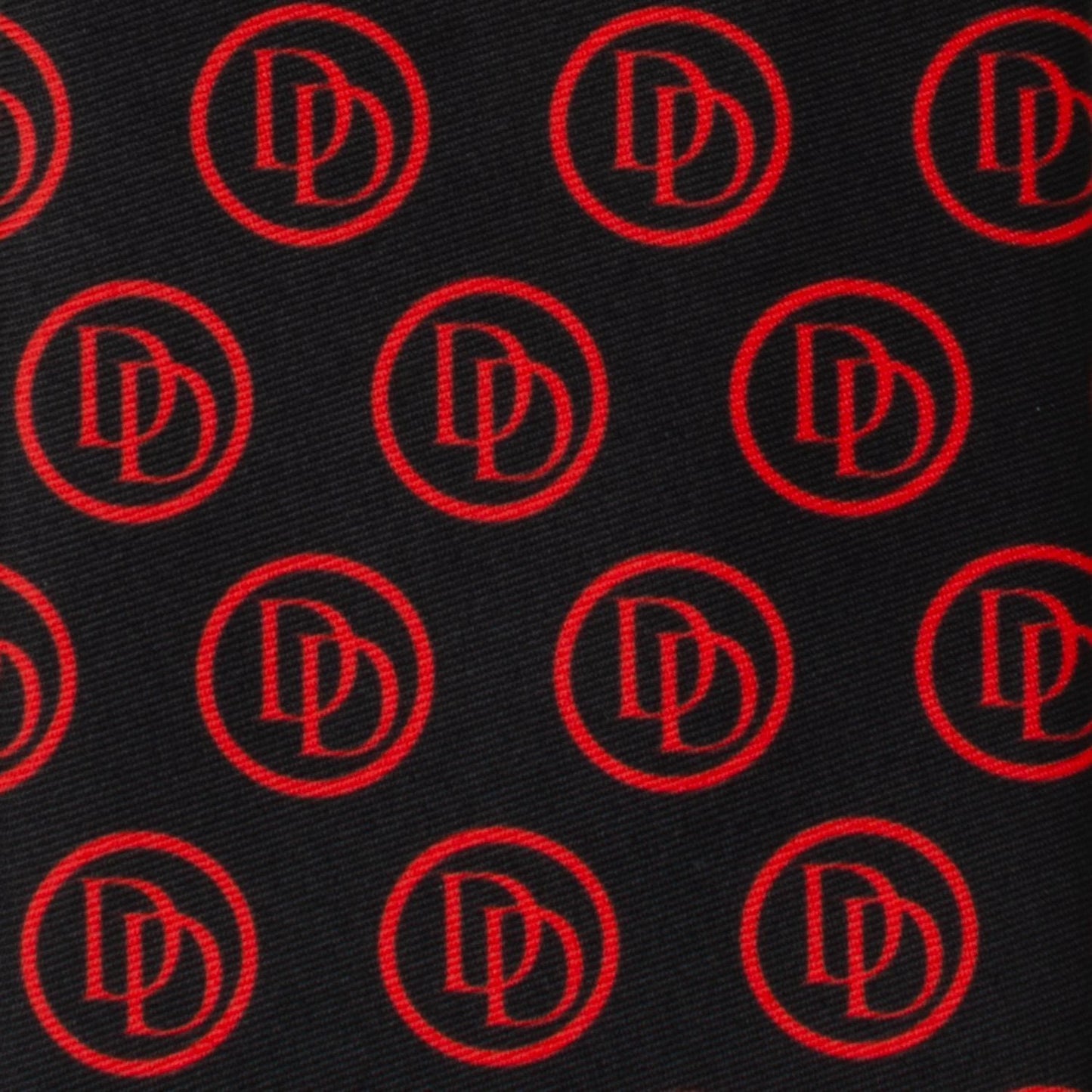 Marvel Daredevil Men’s Black Tie and Embossed Logo Lapel Pin Gift Set by Cufflinks.com