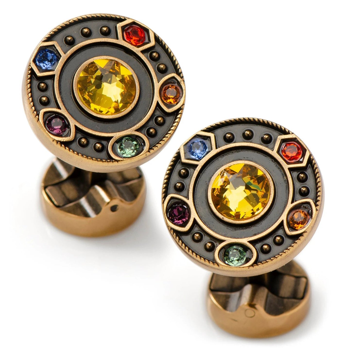Marvel Avengers Infinity Stones Cufflinks and Socks Gift Set by Cufflinks.com